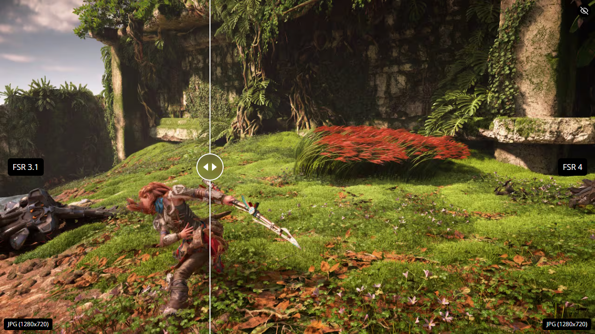 AMD FSR comparison