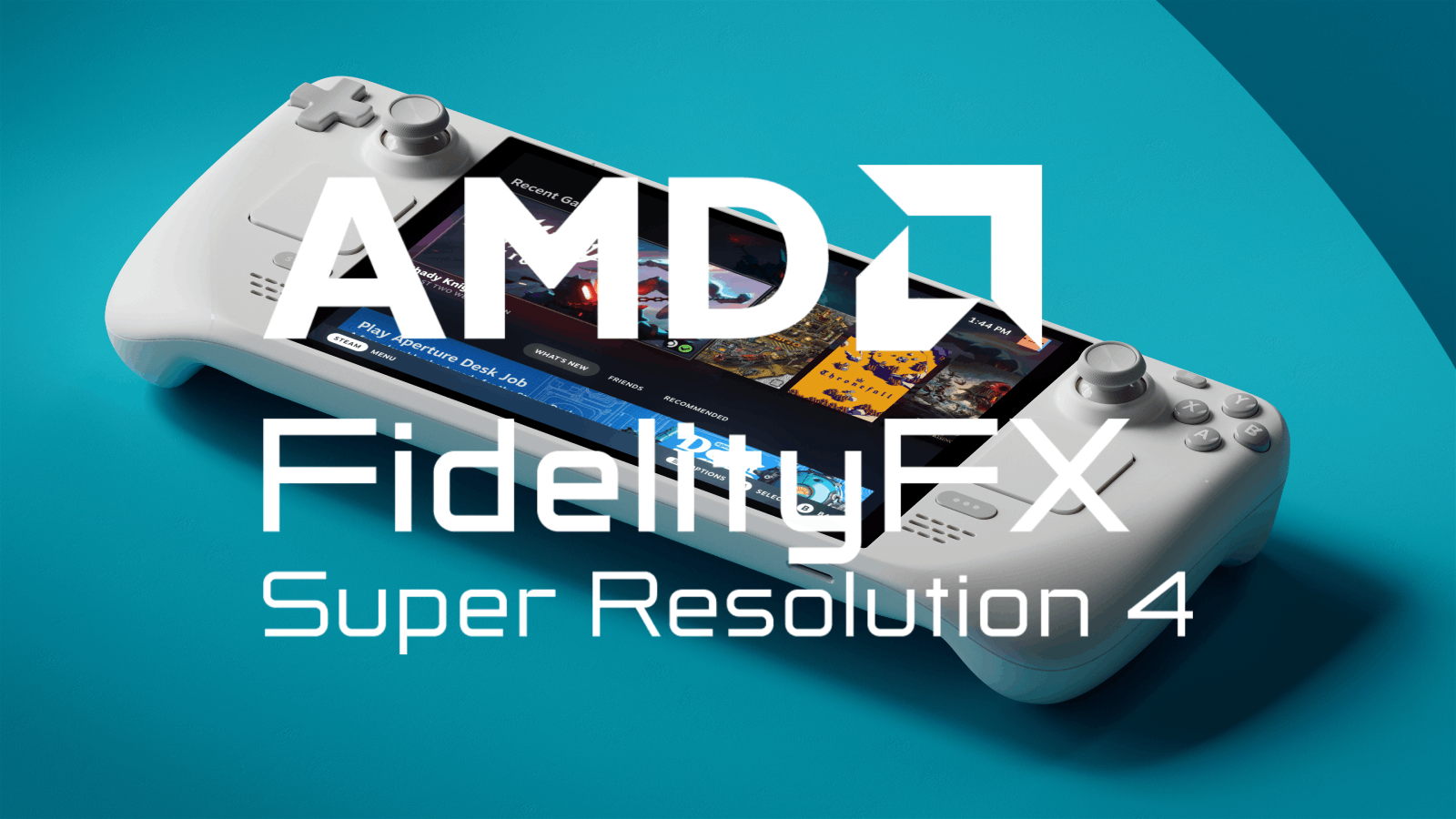AMD FSR 4 Steam Deck